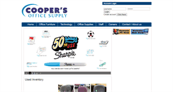 Desktop Screenshot of coopersinc.com